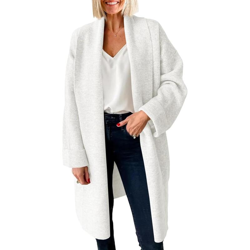 OLIVIENE™ - Comfy Chunky Open Front Oversized Long Cardigan