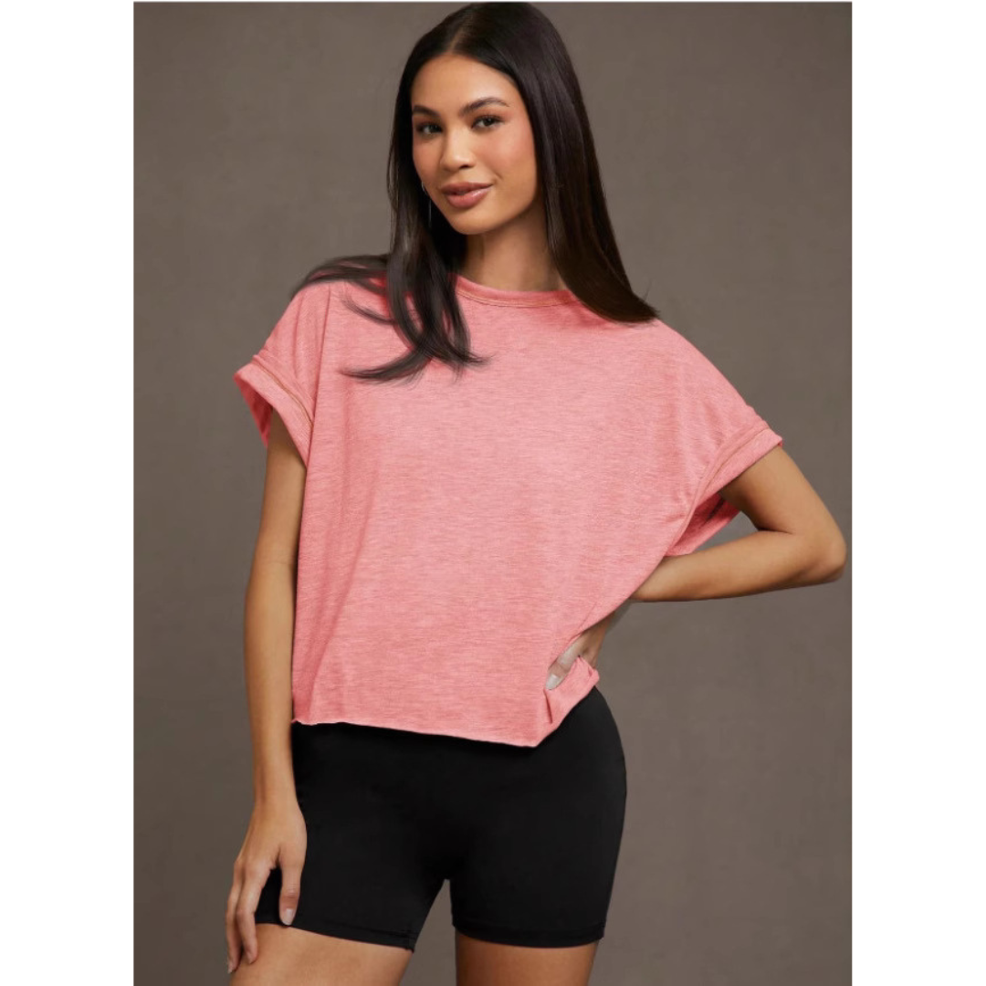 SEREIA™ - Everyday Cut Out Hemline Womenswear Top