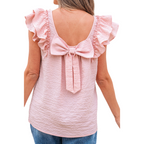 ZHAVIA™ - Classy Frill Summer Soft Sleeve Top
