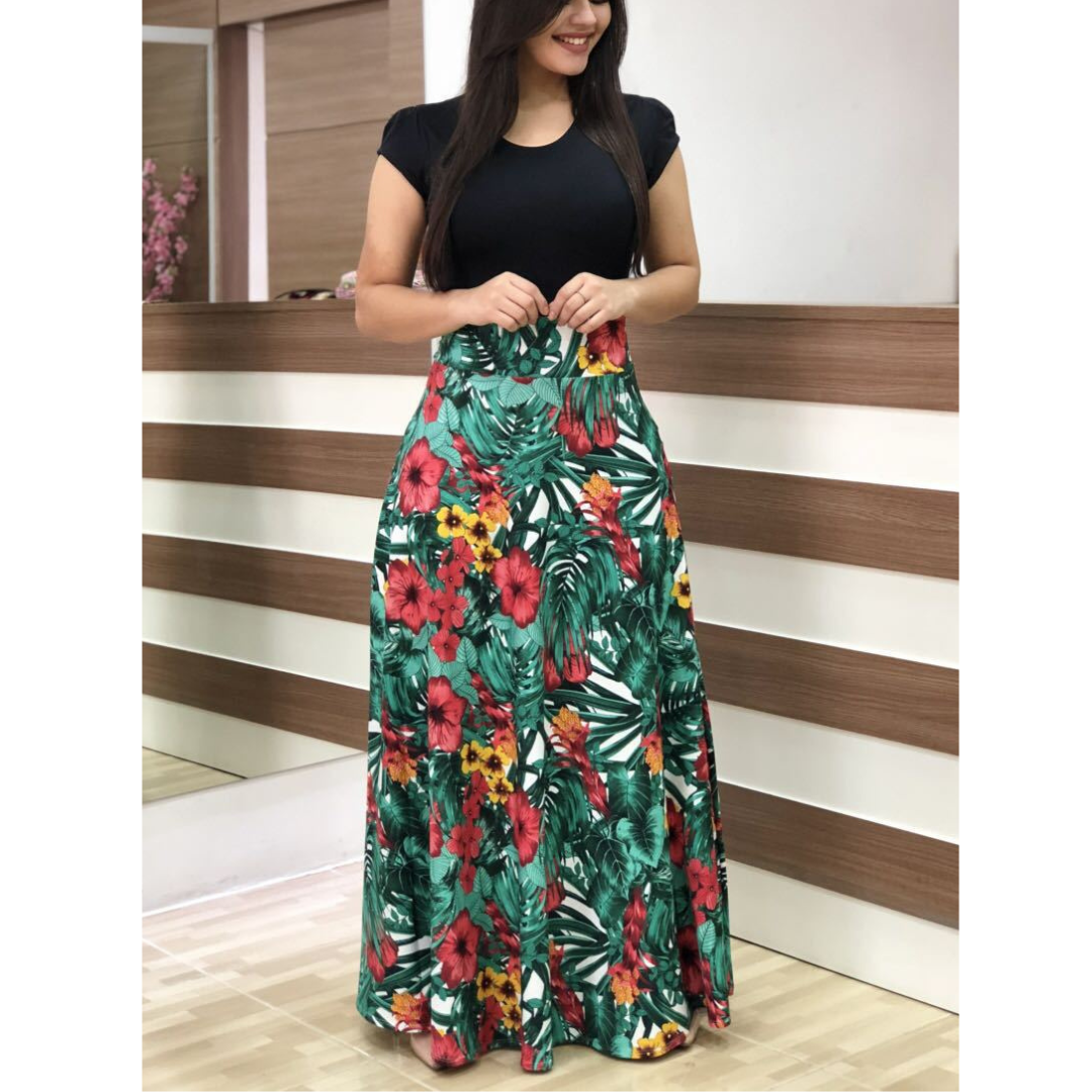 EVALISE™ – Elegant Floral Bodycon Maxi Dress