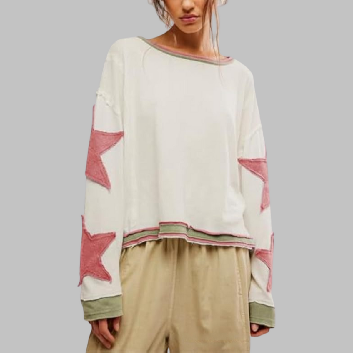 PETIT™ - Casual Summer Loose Long-Sleeve Streetwear Top