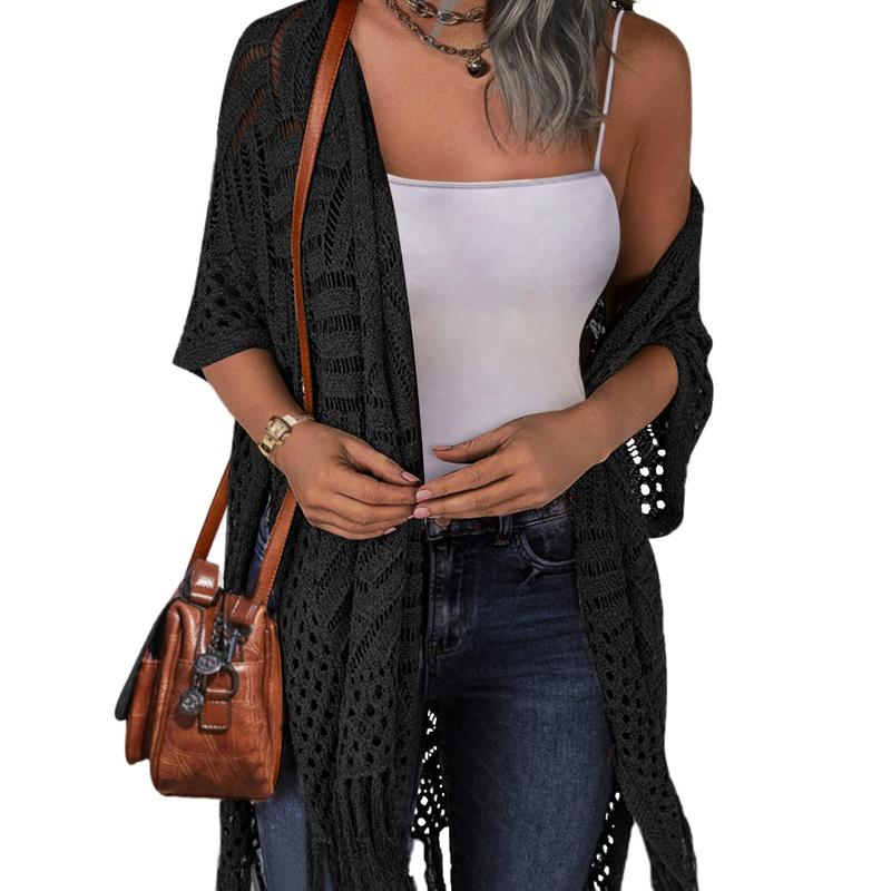ZARELLA™ – Comfy Summer Hollow Tassel Outwear