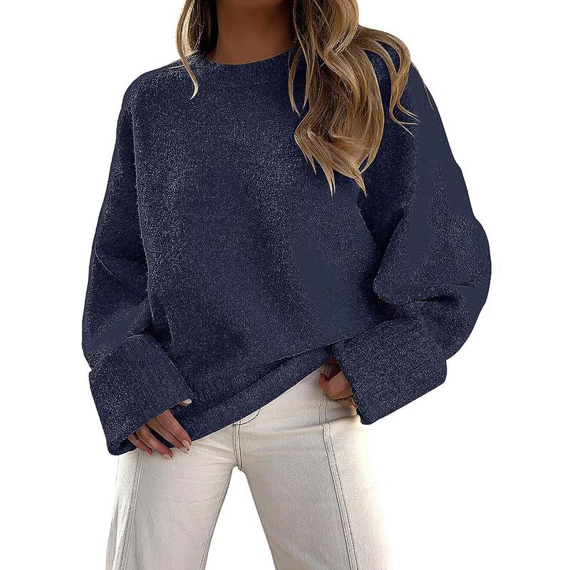 STELLA™ - Long Sleeve Crewneck Pullover Sweater for Everyday Warmth