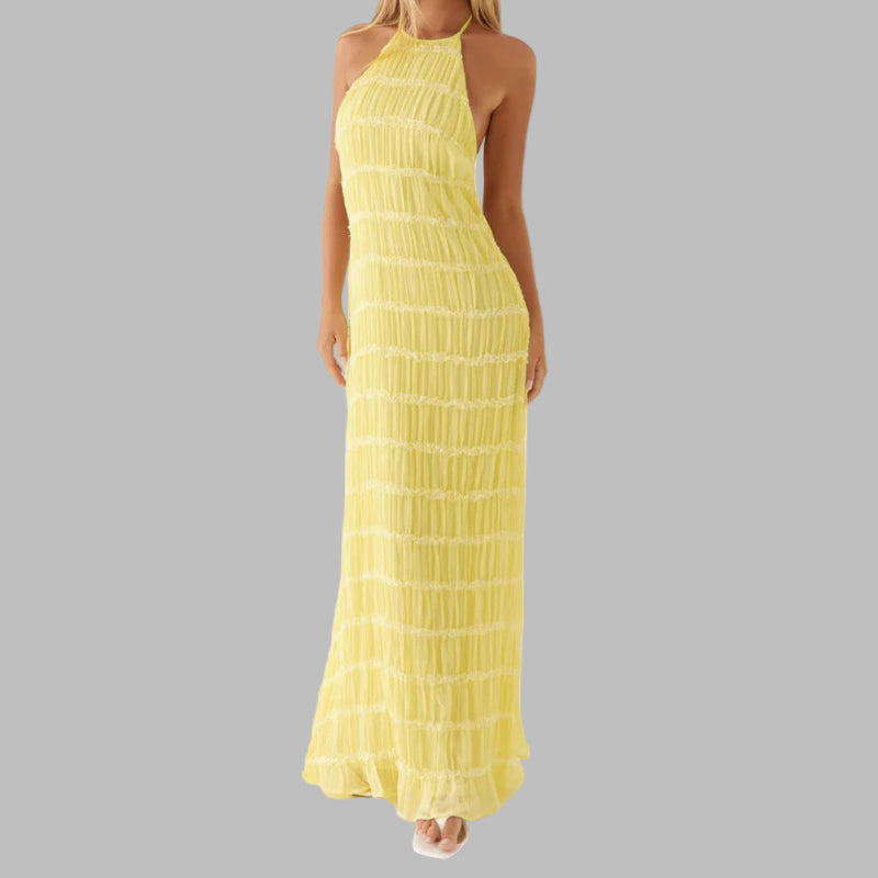 LUNET™ - Elegant Sleeveless Backless Bodycon Maxi Dress