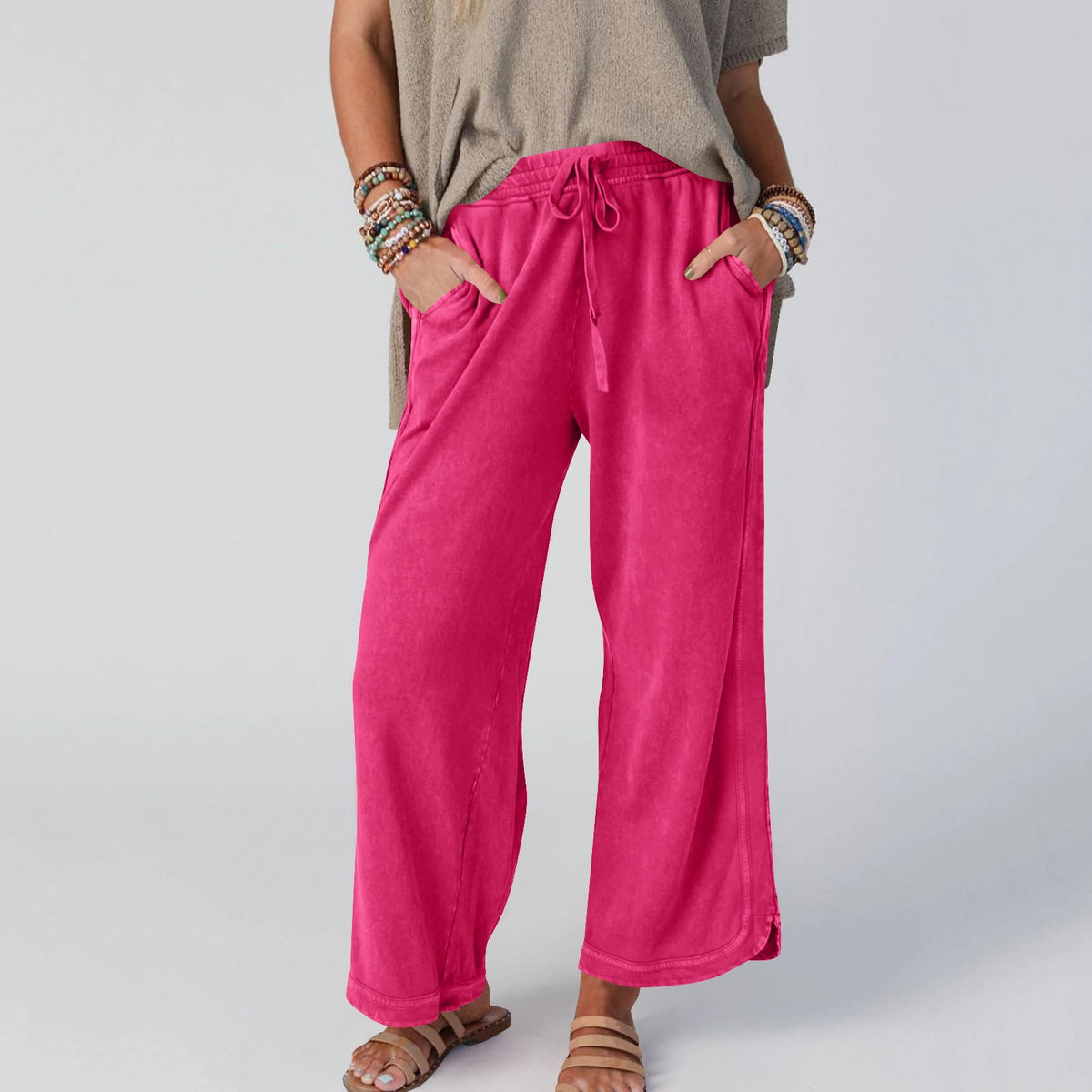 CHIPY™ - Vintage Wide Leg High Waist Pants