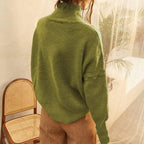 FISAL™ - Casual Turtle Neck Long Sleeve Sweater