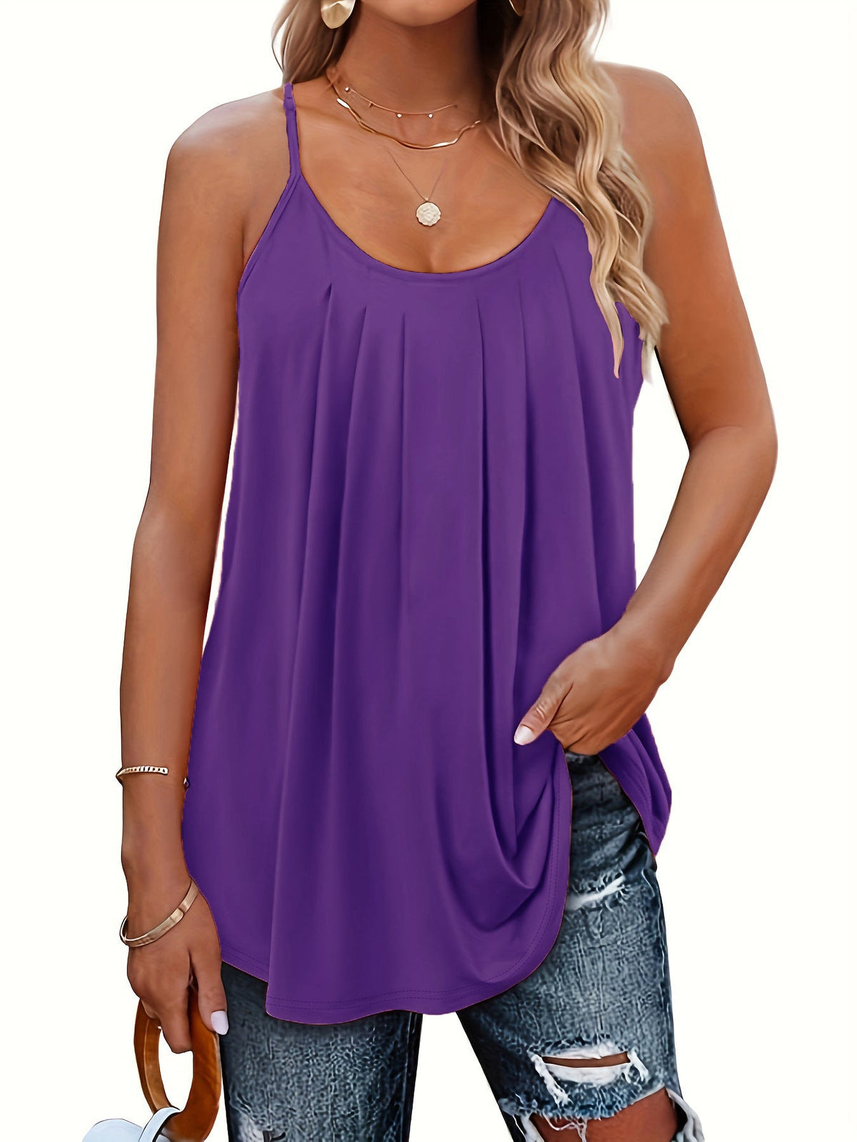 MILA™ – Lightweight Spaghetti Strap Fit Summer Top