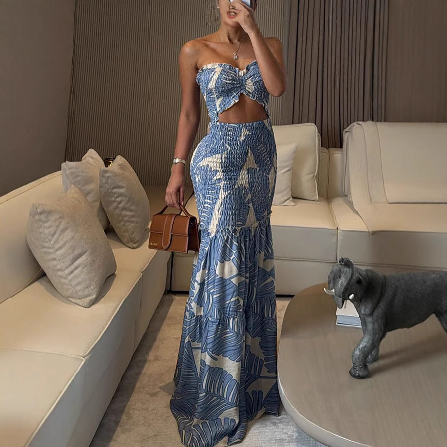 LIVARA™ – Classy Ruffle Hem Mermaid Dress