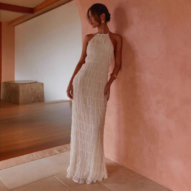 LUNET™ - Elegant Sleeveless Backless Bodycon Maxi Dress