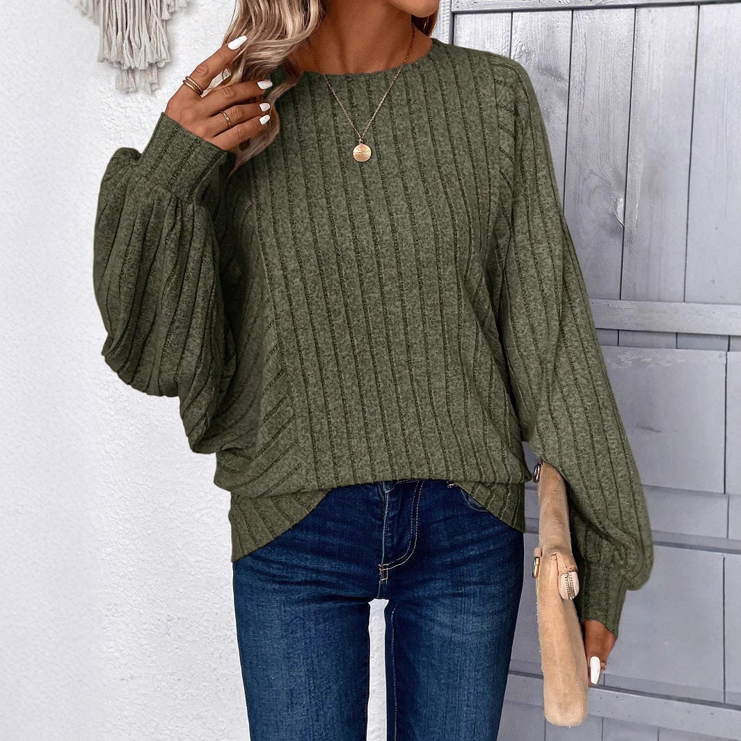 TIANA™ - Casual Loose Fit Long Sleeve Blouse