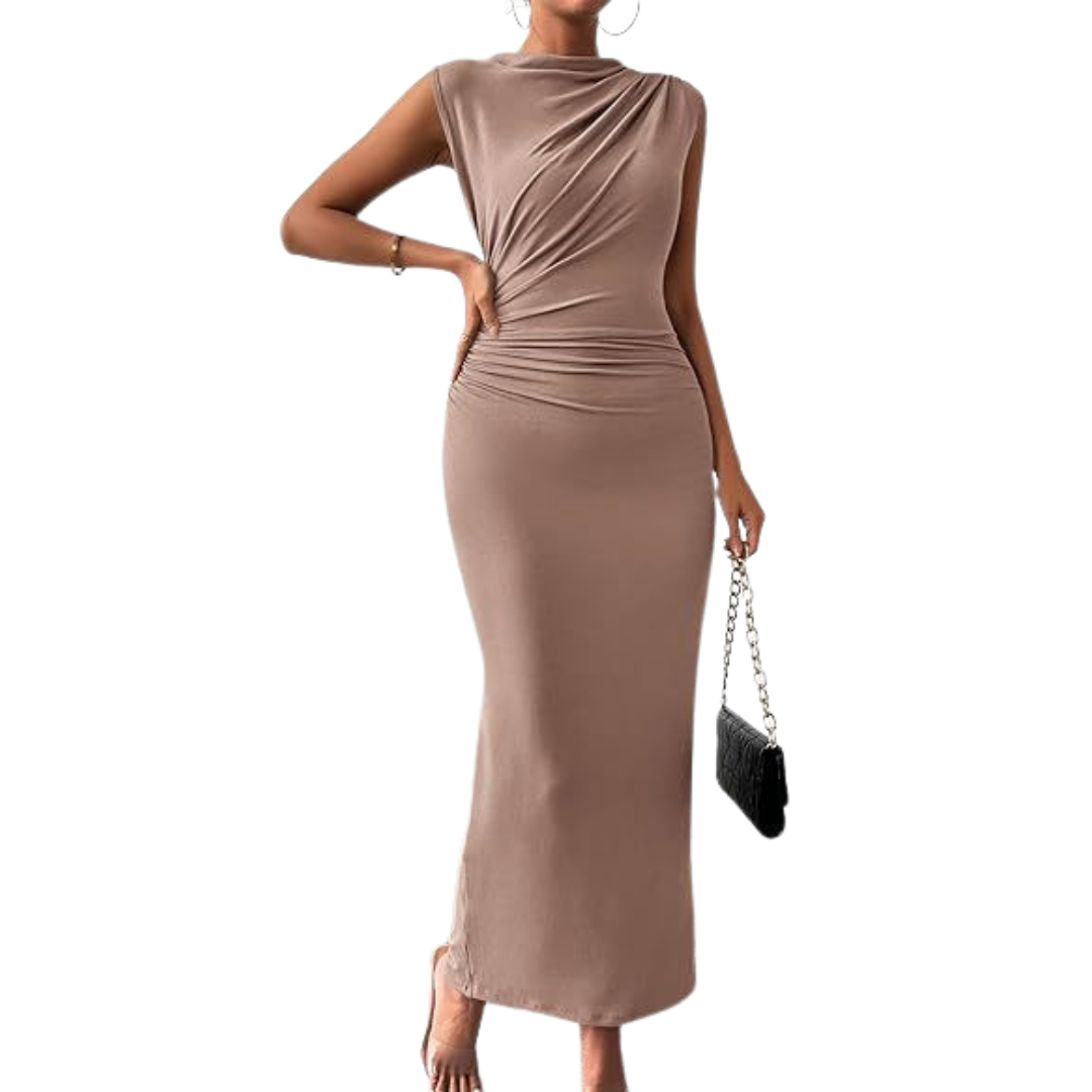 MELODY™ - Elegant Bodycon Dress with Back Slit for Cocktail Parties